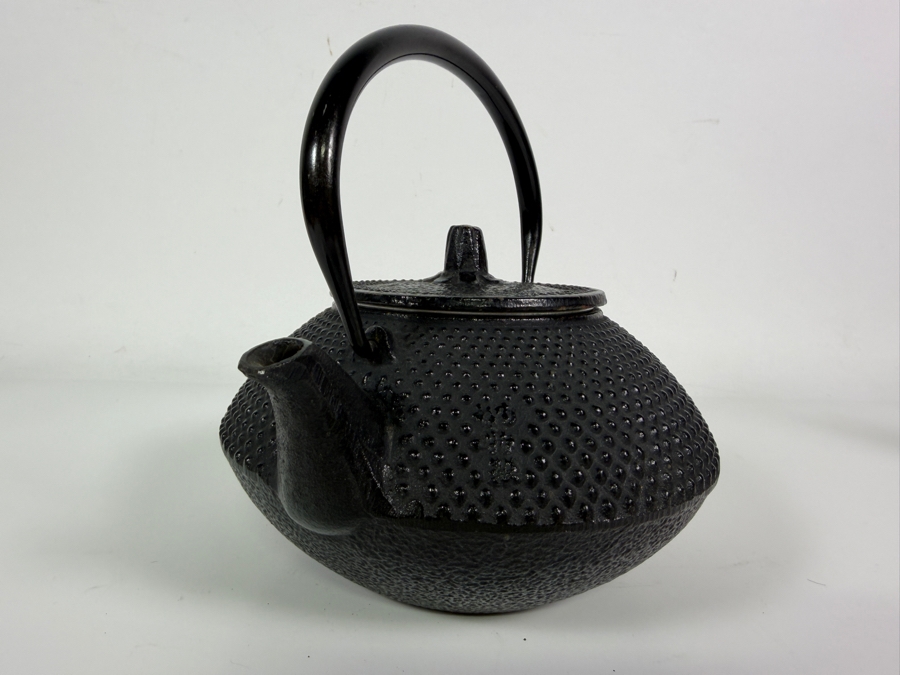 Just Added - Traditional Japanese Cast Iron Teapot 6.5W X 6.5H [Photo 5]
