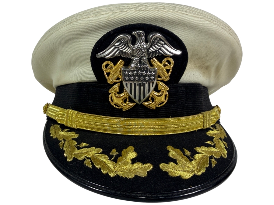 Just Added - U.S. Navy Officer’s Captain Combination Visor Cap