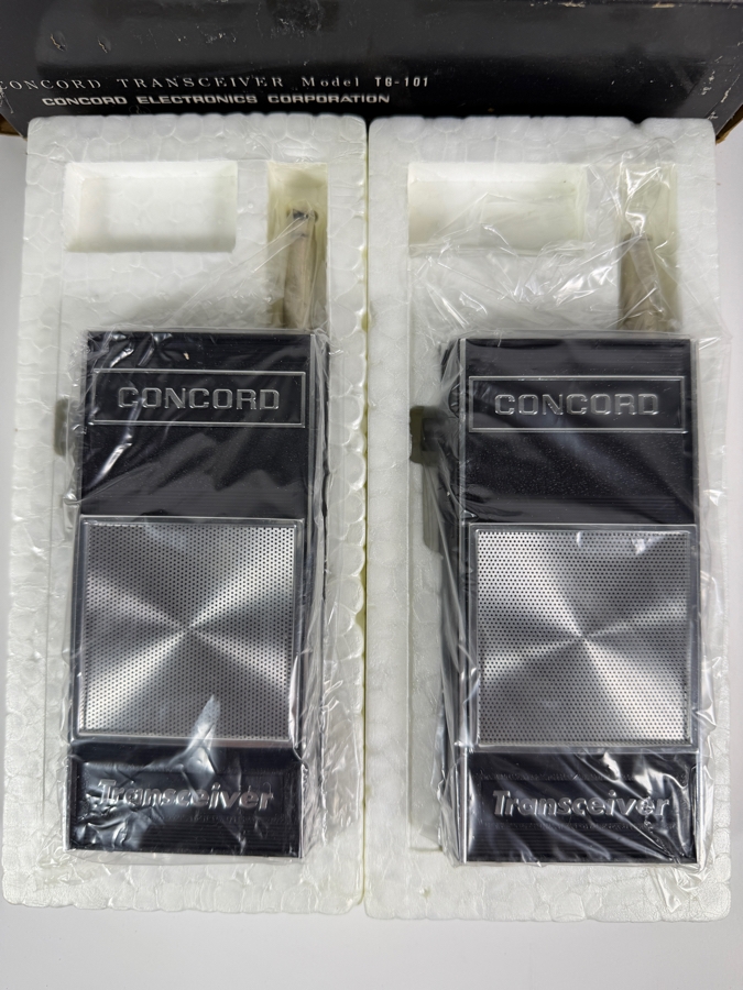 Just Added - New Old Stock Concord Transistorized Citizens Band Transceivers (Model TG-101)  [Photo 2]