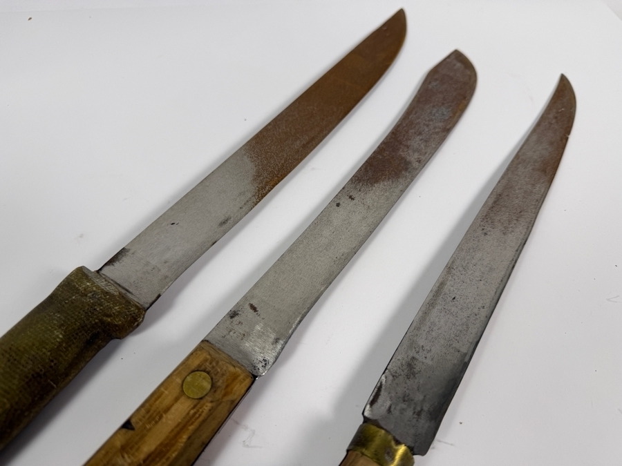 Just Added - (3) Vintage Knives 22'L [Photo 2]