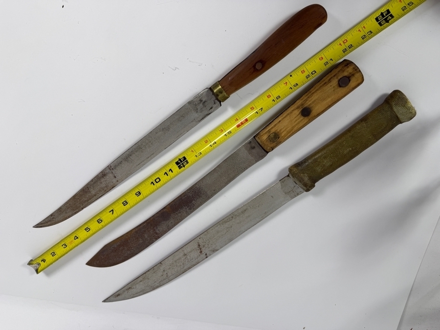 Just Added - (3) Vintage Knives 22'L [Photo 5]