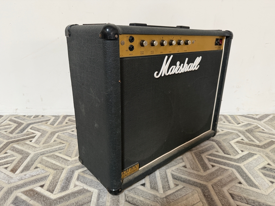 Vintage 1982 Marshall JCM 800 Lead Series Guitar Combo All-Tube Amplifier Model 4104 14354P from Wade Norton's Personal Collection Estimate $2,200-$2,900 [Photo 6]
