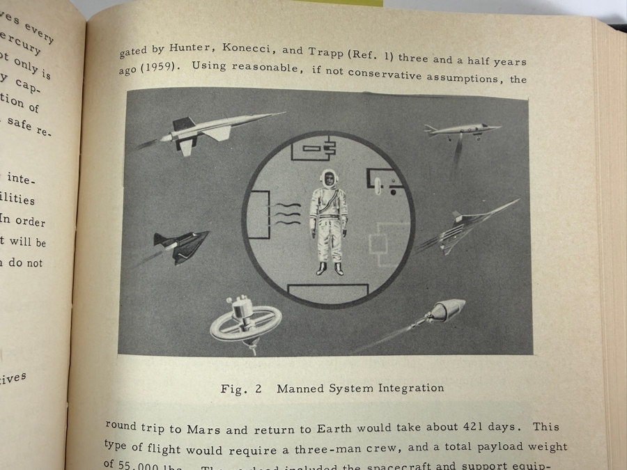 Just Added - Vintage 1963 Hardcover Book Exploration of Mars Volume 15 Advances in the Astronautical Sciences - Proceedings of the American Astronautical Society Symposium on the Exploration of Mars [Photo 7]