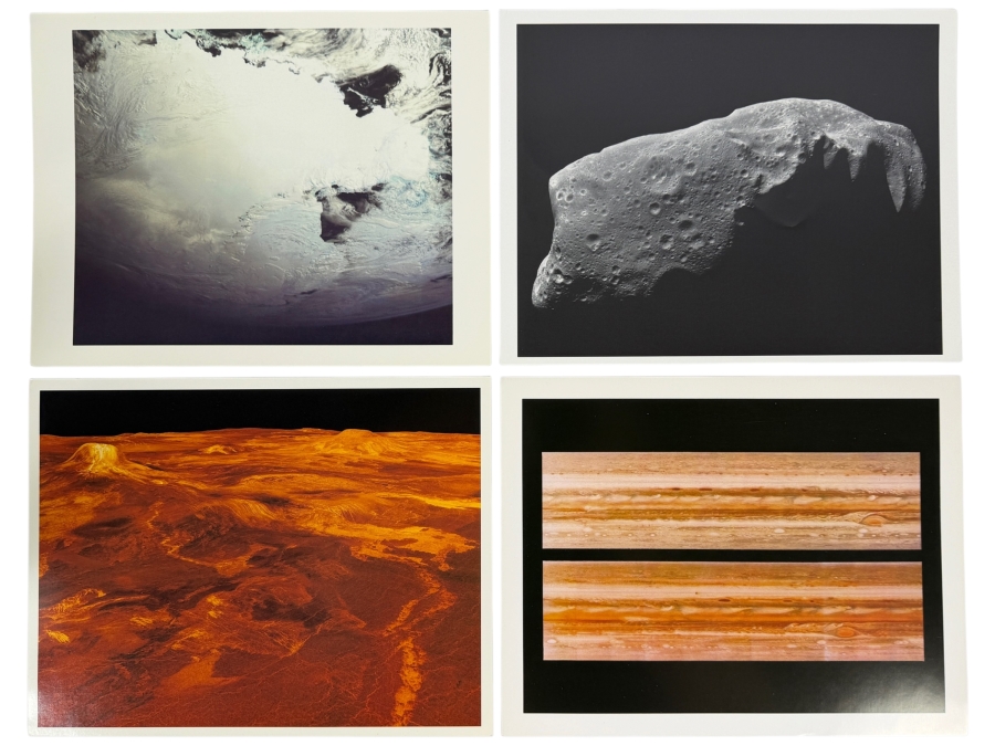 Just Added - (4) Vintage NASA/JPL Planetary and Space Exploration Photo Prints