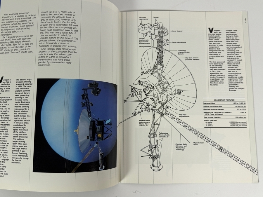 Just Added - Vintage NASA/JPL Publication EP-260 To Uranus and Beyond [Photo 5]