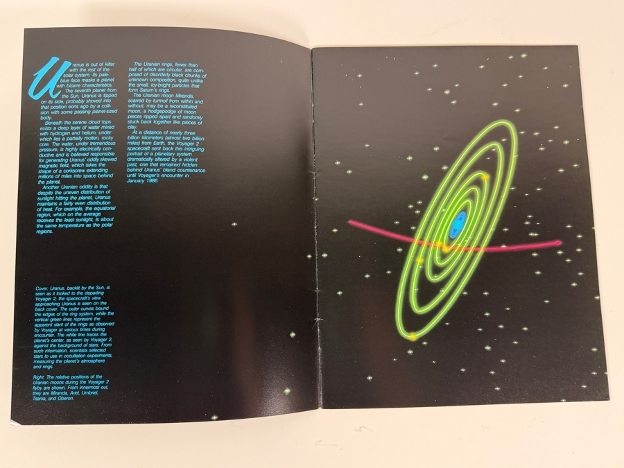Just Added - Vintage NASA/JPL Publication EP-260 To Uranus and Beyond [Photo 3]