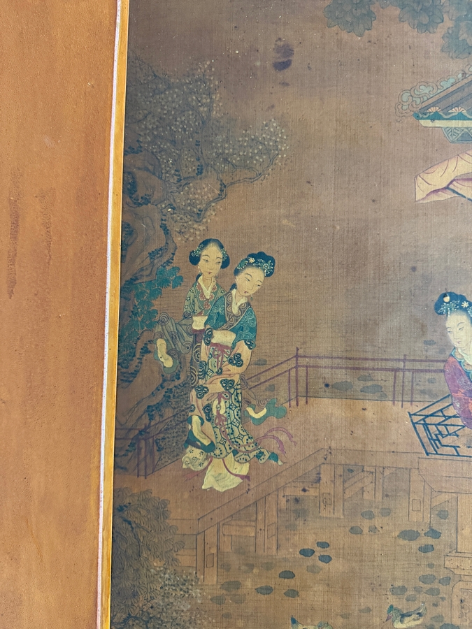 Just Added - Original Chinese Qing Dynasty Painting 15.5' X 15.5' [Photo 6]