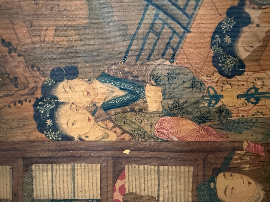 Just Added - Original Chinese Qing Dynasty Painting 15.5' X 15.5' [Photo 6]