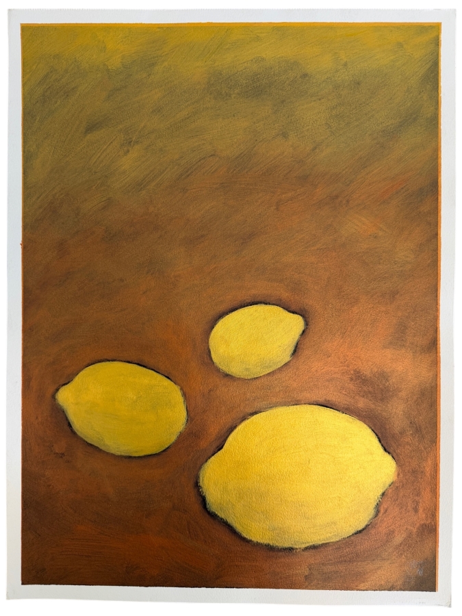 Gerrit Greve (1948-2024, Cardiff by the Sea, CA) Original Acrylic Painting On Paper 1999 Signed Lower Right 18 X 24 Estimate $400 - $500