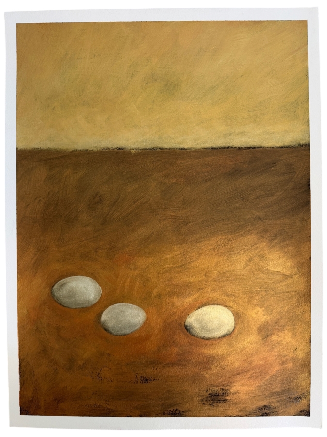 Gerrit Greve (1948-2024, Cardiff by the Sea, CA) Original Acrylic Painting On Paper 1999 Signed Lower Right 18 X 24 Estimate $400 - $500