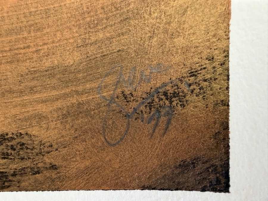 Gerrit Greve (1948-2024, Cardiff by the Sea, CA) Original Acrylic Painting On Paper 1999 Signed Lower Right 18 X 24 Estimate $400 - $500 [Photo 5]