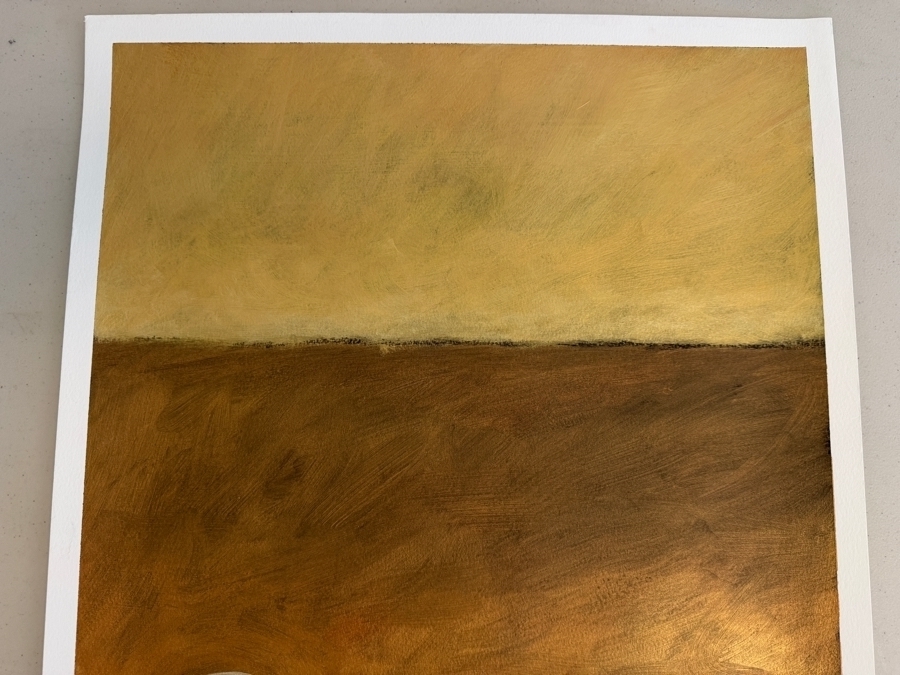 Gerrit Greve (1948-2024, Cardiff by the Sea, CA) Original Acrylic Painting On Paper 1999 Signed Lower Right 18 X 24 Estimate $400 - $500 [Photo 4]