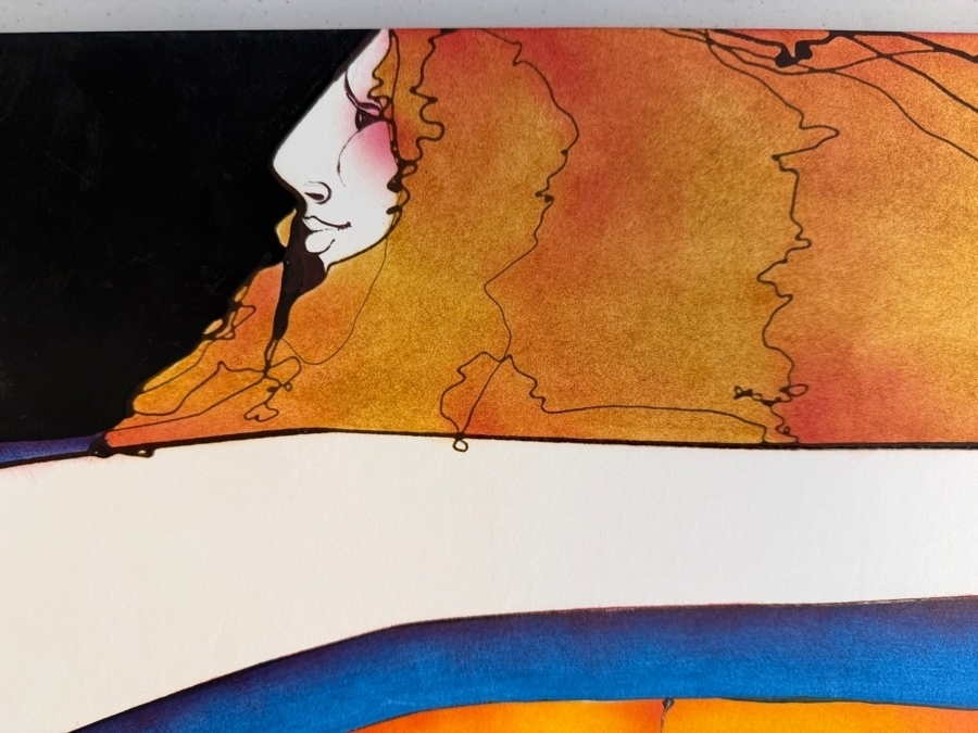 Gerrit Greve (1948-2024, Cardiff by the Sea, CA) Original Acrylic Painting On Paper Signed Upper Left 22.5 X 28.5 Estimate $600 - $800 [Photo 2]