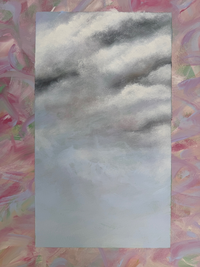 Gerrit Greve (1948-2024, Cardiff by the Sea, CA) Original Acrylic Painting On Paper 1995 Signed Verso 26 X 36 Estimate $900 - $1,200 [Photo 2]