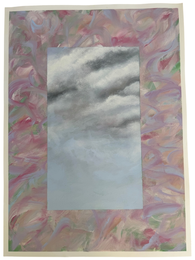 Gerrit Greve (1948-2024, Cardiff by the Sea, CA) Original Acrylic Painting On Paper 1995 Signed Verso 26 X 36 Estimate $900 - $1,200 [Photo 1]