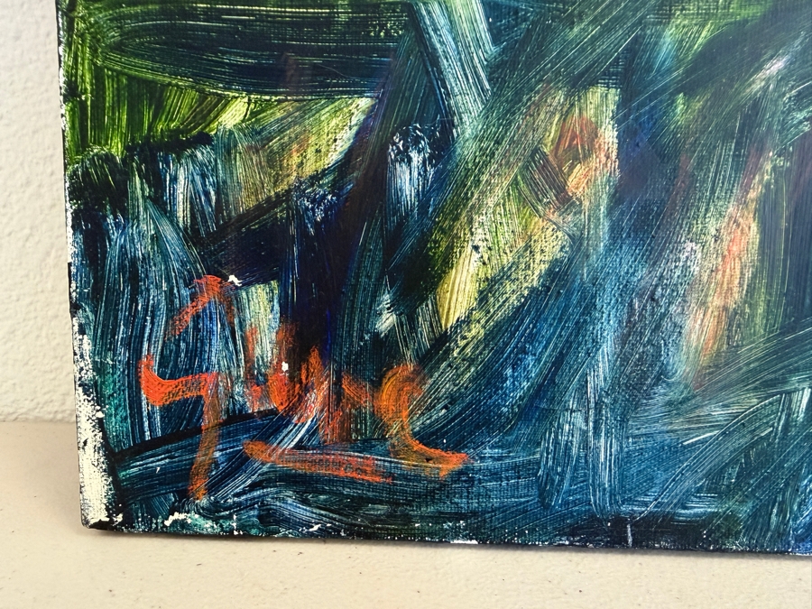 Gerrit Greve (1948-2024, Cardiff by the Sea, CA) Original Acrylic Painting On Canvas Untitled Nude Signed Bottom Left 40 X 30 Estimate $1,200 - $1,500 [Photo 4]