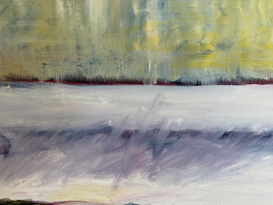 Gerrit Greve (1948-2024, Cardiff by the Sea, CA) Original Acrylic Painting On Canvas Untitled Nude Signed Bottom Left 40 X 30 Estimate $1,200 - $1,500 [Photo 5]