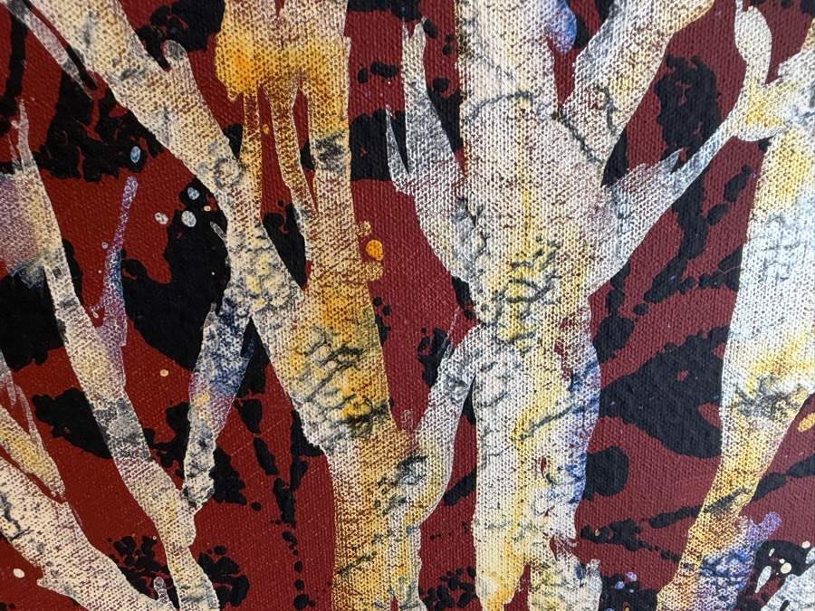 Gerrit Greve (1948-2024, Cardiff by the Sea, CA) Original Acrylic Painting On Canvas Untitled Tree 2011 Signed Verso 40 X 30 Estimate $1,200 - $1,500 [Photo 4]