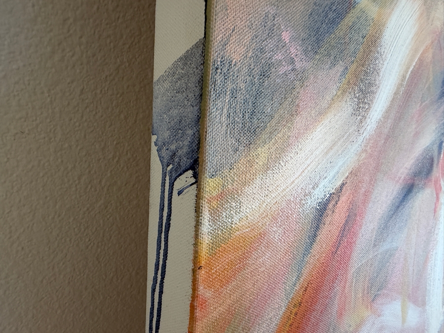 Gerrit Greve (1948-2024, Cardiff by the Sea, CA) Original Acrylic Painting On Canvas Untitled 2018 Signed Verso 48 X 60 Estimate $2,900 - $3,600 [Photo 5]
