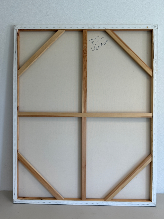 Gerrit Greve (1948-2024, Cardiff by the Sea, CA) Original Acrylic Painting On Canvas Untitled 2018 Signed Verso 48 X 60 Estimate $2,900 - $3,600 [Photo 6]