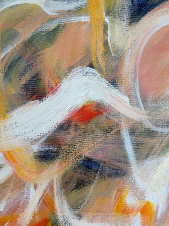 Gerrit Greve (1948-2024, Cardiff by the Sea, CA) Original Acrylic Painting On Canvas Untitled 2018 Signed Verso 48 X 60 Estimate $2,900 - $3,600 [Photo 4]