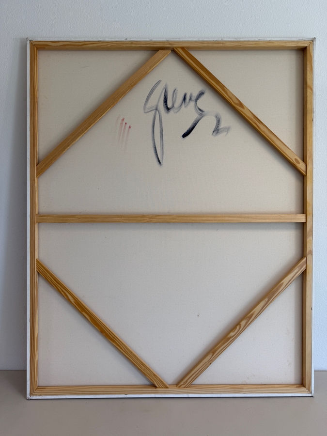 Gerrit Greve (1948-2024, Cardiff by the Sea, CA) Original Acrylic Painting On Canvas Untitled Signed Verso 48 X 60 Estimate $2,900 - $3,600 [Photo 7]