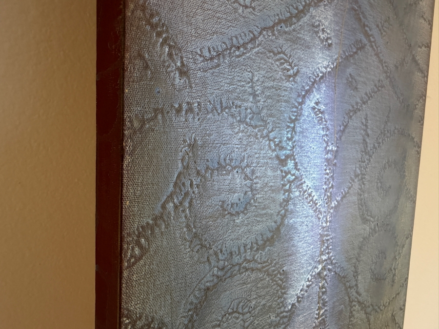 Gerrit Greve (1948-2024, Cardiff by the Sea, CA) Original Acrylic Mixed-Media Sand Painting On Canvas Titled 'Journey 107' 2007 Signed Verso 15 X 60 Estimate $1,000 - $1,200 [Photo 5]