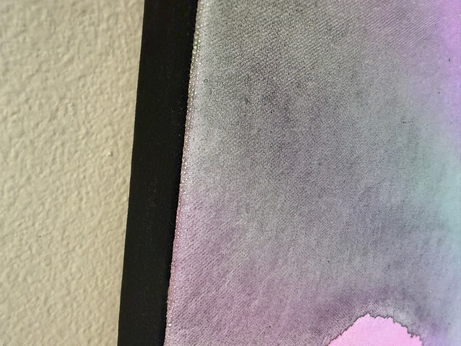 Gerrit Greve (1948-2024, Cardiff by the Sea, CA) Original Acrylic Painting On Canvas Titled 'Flowers' 2019 Signed Bottom Left And Verso 36 X 36 Estimate $1,300 - $1,600 [Photo 8]