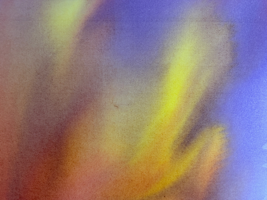 Gerrit Greve (1948-2024, Cardiff by the Sea, CA) Original Acrylic Painting On Canvas Titled 'Flowers' 2020 Signed Verso 36 X 36 Estimate $1,300 - $1,600 [Photo 4]