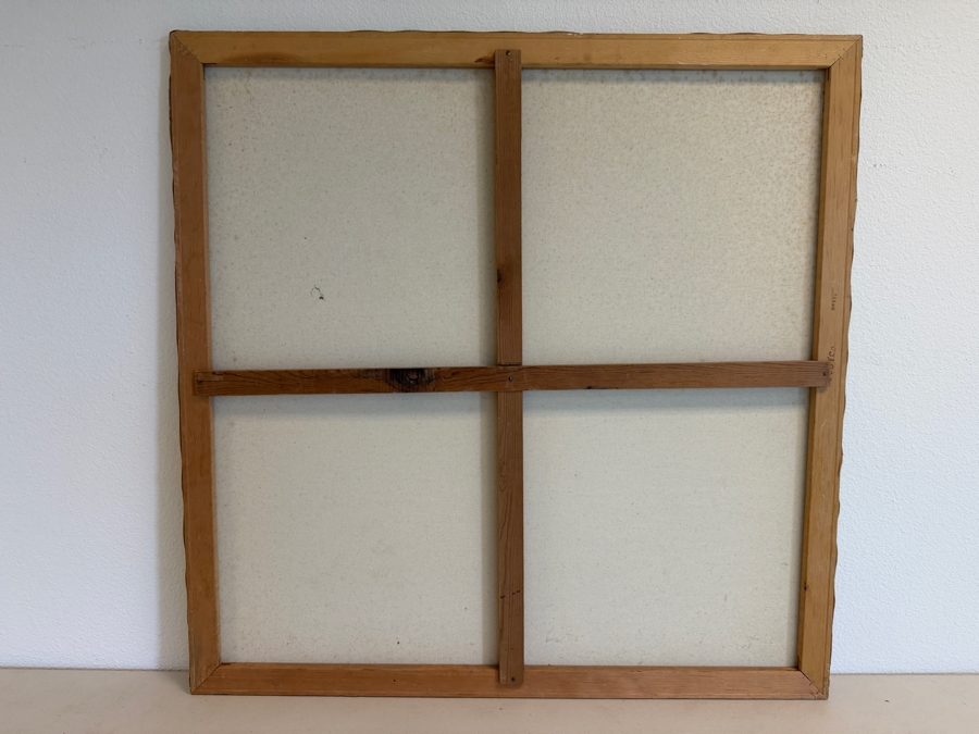 Gerrit Greve (1948-2024, Cardiff by the Sea, CA) Original Acrylic Drip Painting On Canvas Signed Lower Left 36' X 36' Estimate $1,300 - $1,600 [Photo 10]
