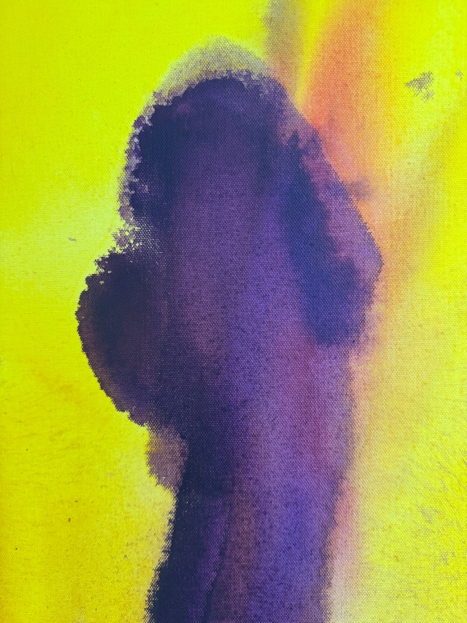Gerrit Greve (1948-2024, Cardiff by the Sea, CA) Original Acrylic Painting On Canvas Titled 'Shin' 2020 Signed Verso 36 X 48 Estimate $1,700 - $2,200 [Photo 5]