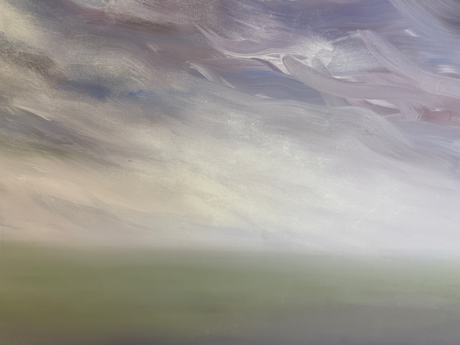 Gerrit Greve (1948-2024, Cardiff by the Sea, CA) Original Acrylic Painting On Canvas Titled 'No. 88' 1996 Signed Verso 36 X 48 Estimate $1,700 - $2,200 [Photo 4]