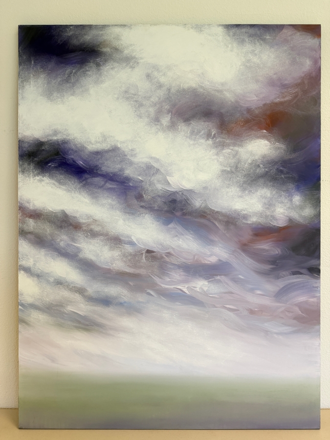 Gerrit Greve (1948-2024, Cardiff by the Sea, CA) Original Acrylic Painting On Canvas Titled 'No. 88' 1996 Signed Verso 36 X 48 Estimate $1,700 - $2,200 [Photo 3]