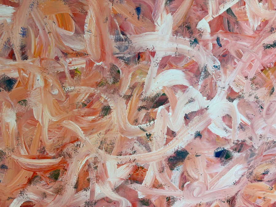 Gerrit Greve (1948-2024, Cardiff by the Sea, CA) Original Acrylic Painting On Canvas Titled '#0069' 2006 Signed Bottom Right 60 X 36 Estimate $2,200 - $2,700 [Photo 3]