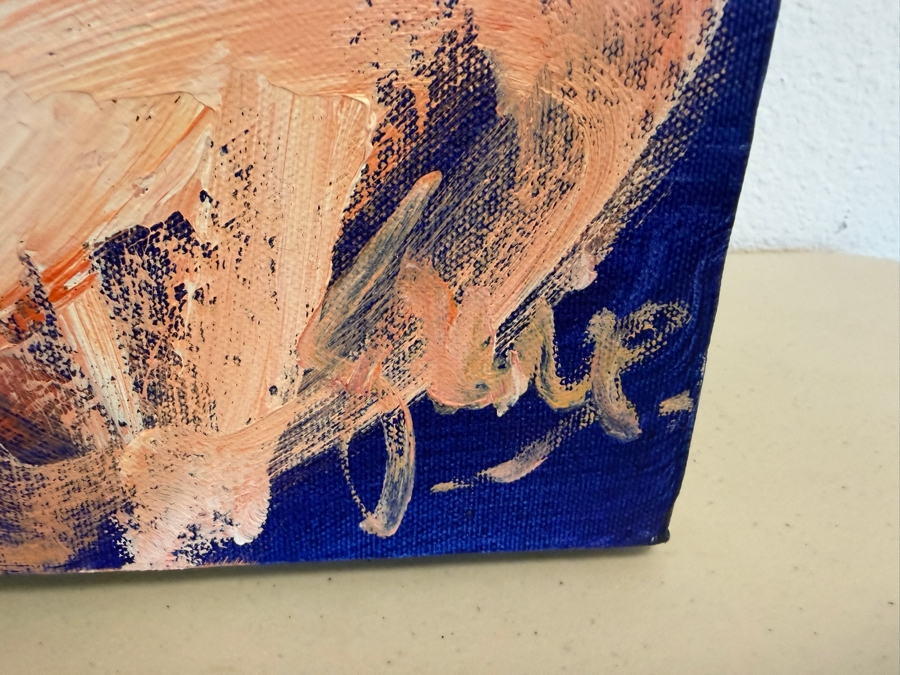 Gerrit Greve (1948-2024, Cardiff by the Sea, CA) Original Acrylic Painting On Canvas Titled '#0069' 2006 Signed Bottom Right 60 X 36 Estimate $2,200 - $2,700 [Photo 4]