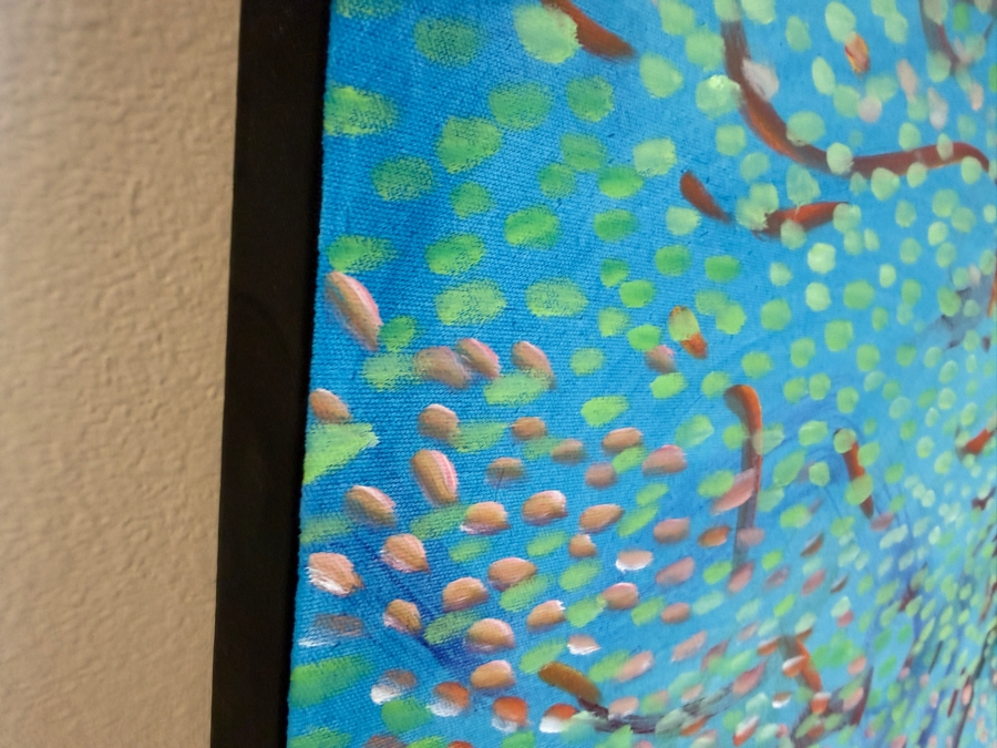 Gerrit Greve (1948-2024, Cardiff by the Sea, CA) Original Acrylic Painting On Canvas Untitled 2018 Signed Verso 60 X 40 Estimate $2,400 - $3,000 [Photo 6]