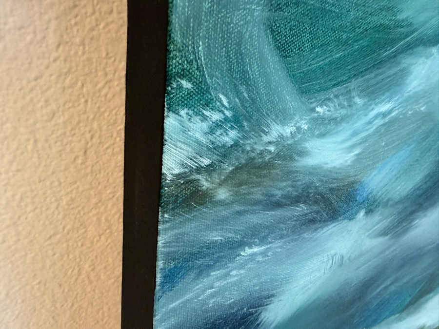 Gerrit Greve (1948-2024, Cardiff by the Sea, CA) Original Acrylic Painting On Canvas Untitled 2003 Signed Verso 60 X 40 Estimate $2,400 - $3,000 [Photo 5]