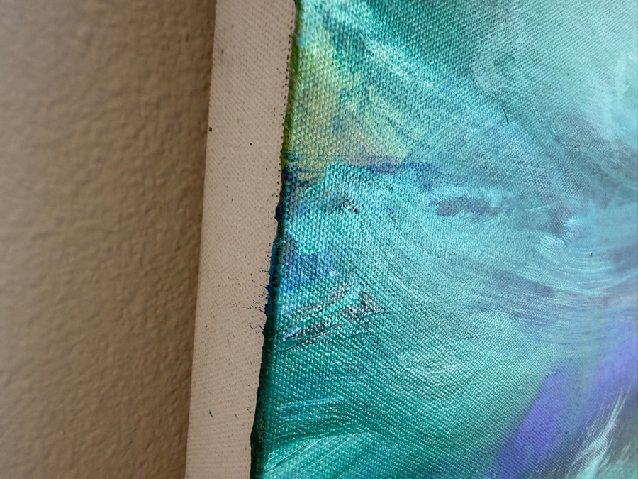 Gerrit Greve (1948-2024, Cardiff by the Sea, CA) Original Acrylic Painting On Canvas Untitled 2014 Signed Verso 60 X 40 Estimate $2,400 - $3,000 [Photo 6]