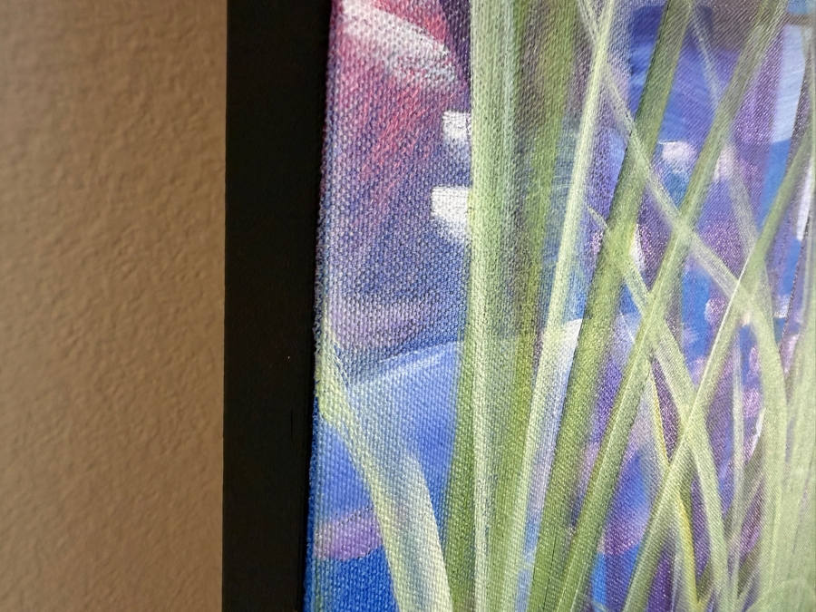 Gerrit Greve (1948-2024, Cardiff by the Sea, CA) Original Acrylic Painting On Canvas Titled 'Swamp Reeds' 2019 Signed Verso 48 X 48 Estimate $2,300 - $2,900 [Photo 6]