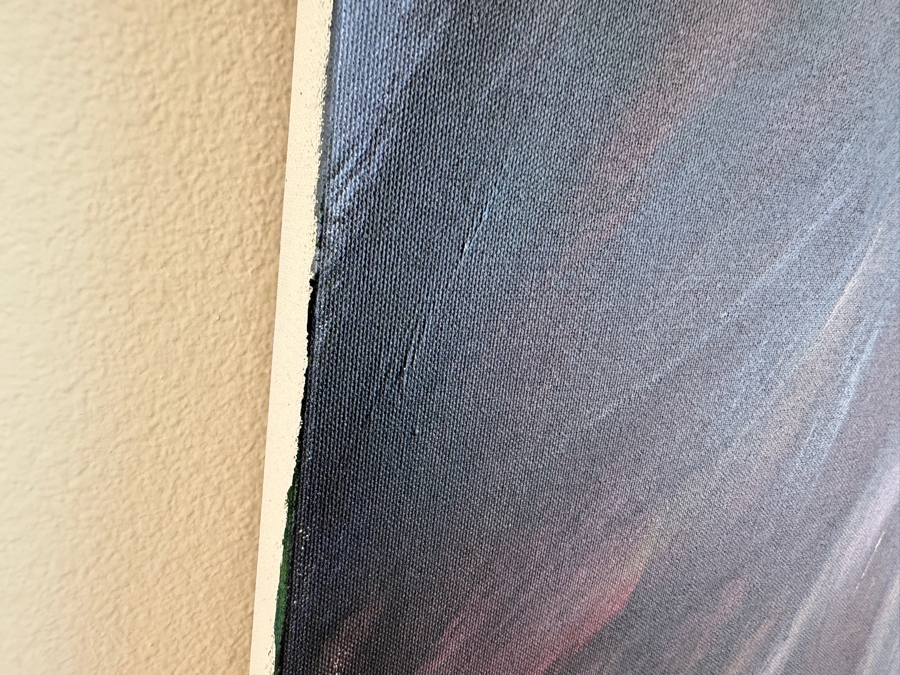 Gerrit Greve (1948-2024, Cardiff by the Sea, CA) Original Acrylic Painting On Canvas Titled 'Laura (5)' 2002 Signed Verso 48 X 48 Estimate $2,300 - $2,900 [Photo 7]