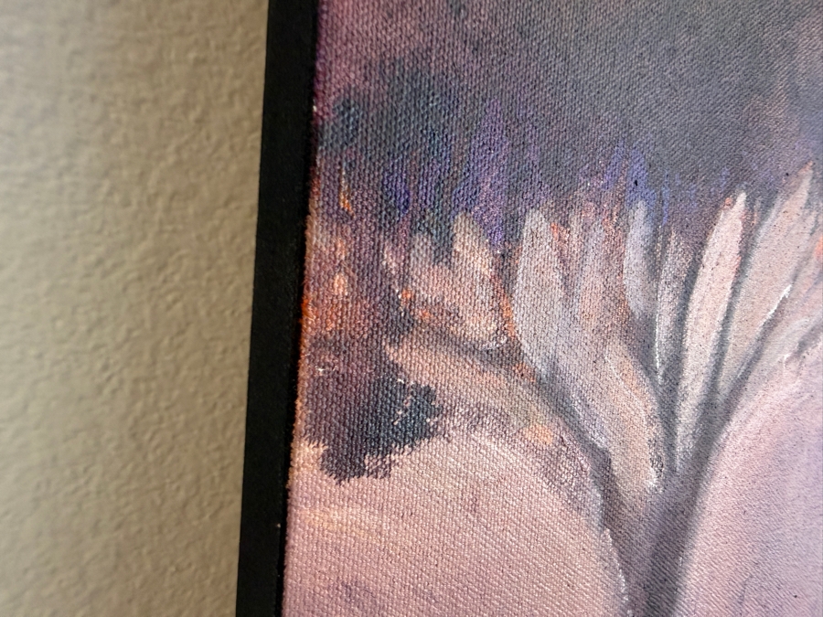 Gerrit Greve (1948-2024, Cardiff by the Sea, CA) Original Acrylic Painting On Canvas Titled 'Mindscape 054' 2004 Signed Verso 48 X 48 Estimate $2,300 - $2,900 [Photo 5]