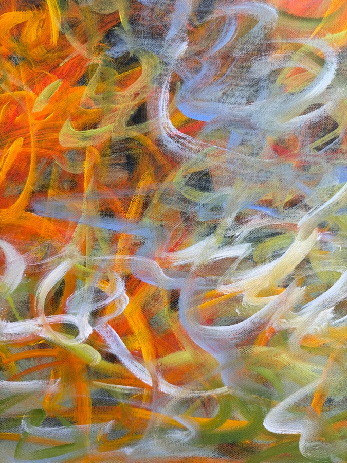 Gerrit Greve (1948-2024, Cardiff by the Sea, CA) Original Acrylic Painting On Canvas Untitled 2003 Signed Verso 16 X 20 Estimate $300 - $400 [Photo 3]