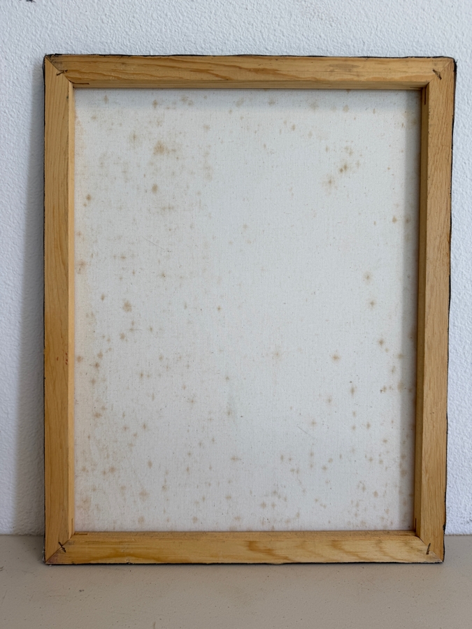 Gerrit Greve (1948-2024, Cardiff by the Sea, CA) Original Acrylic Painting On Canvas Untitled Unsigned With COA 16 X 20 Estimate $300 - $400 [Photo 2]