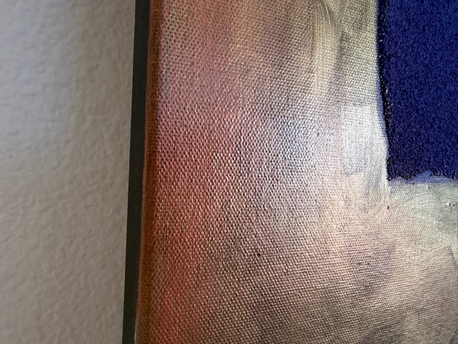 TBDGerrit Greve (1948-2024, Cardiff by the Sea, CA) Original Acrylic Painting On Canvas Untitled Crown Unsigned With COA 18 X 24 Estimate $400 - $500 [Photo 5]