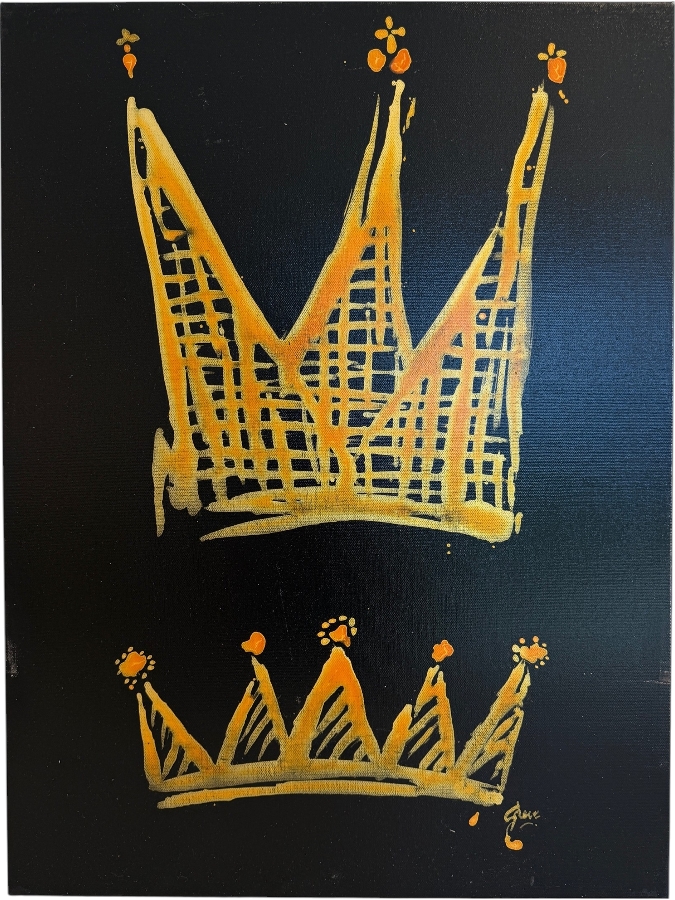 Gerrit Greve (1948-2024, Cardiff by the Sea, CA) Original Acrylic Painting On Canvas Untitled Crown Signed Bottom Right 18 X 24 Estimate $400 - $500 [Photo 1]