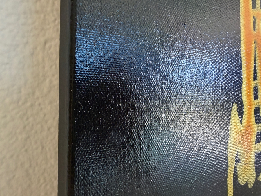 Gerrit Greve (1948-2024, Cardiff by the Sea, CA) Original Acrylic Painting On Canvas Untitled Crown Signed Bottom Right 18 X 24 Estimate $400 - $500 [Photo 6]