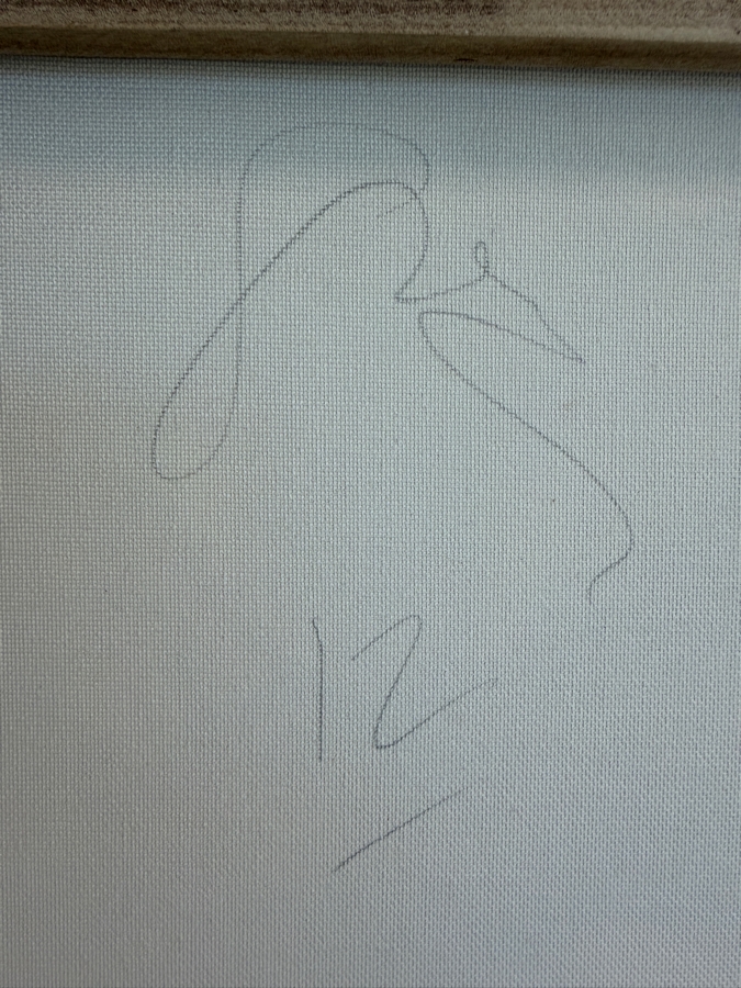 Gerrit Greve (1948-2024, Cardiff by the Sea, CA) Original Acrylic Painting On Canvas Untitled 2012 Signed Verso 16 X 20 Estimate $300 - $400 [Photo 7]