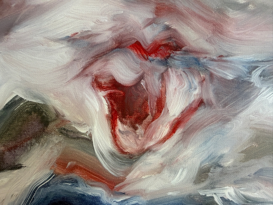 Gerrit Greve (1948-2024, Cardiff by the Sea, CA) Original Acrylic Painting On Canvas Untitled 2012 Signed Verso 16 X 20 Estimate $300 - $400 [Photo 3]