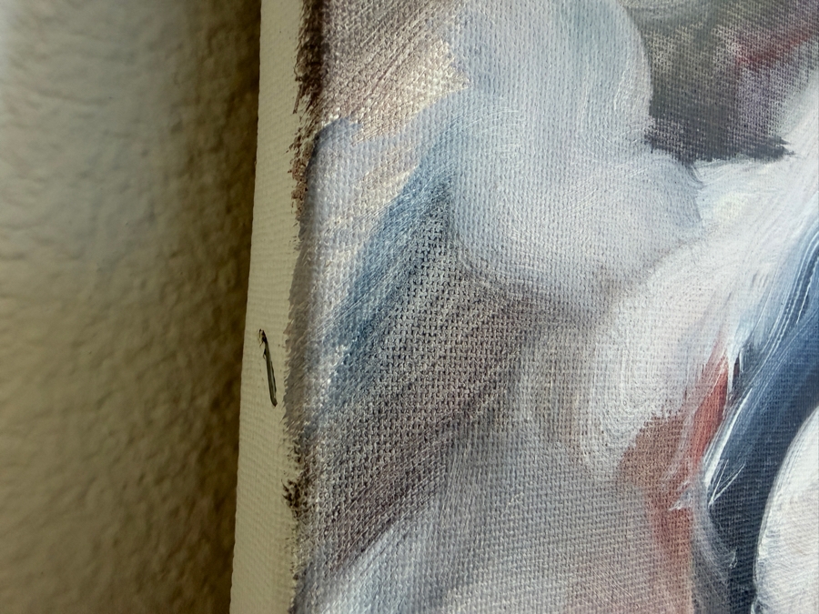 Gerrit Greve (1948-2024, Cardiff by the Sea, CA) Original Acrylic Painting On Canvas Untitled 2012 Signed Verso 16 X 20 Estimate $300 - $400 [Photo 5]