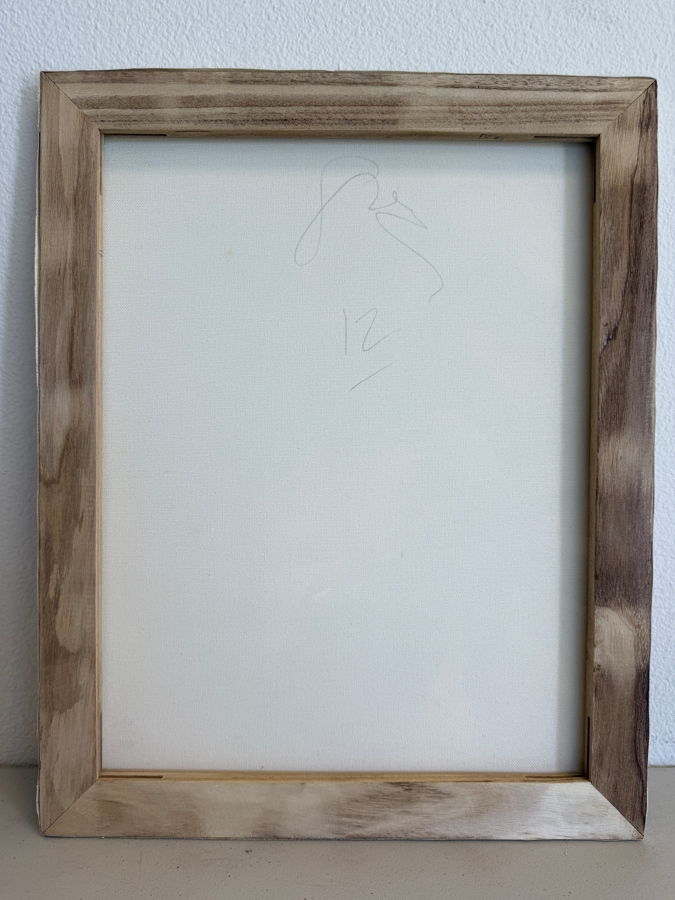 Gerrit Greve (1948-2024, Cardiff by the Sea, CA) Original Acrylic Painting On Canvas Untitled 2012 Signed Verso 16 X 20 Estimate $300 - $400 [Photo 6]